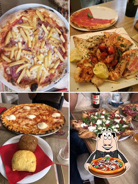 Scegli una pizza a La Vecchia Lira