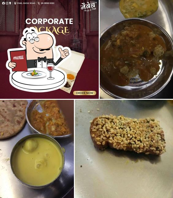 Food at Naivedya Veg Thali Restaurant