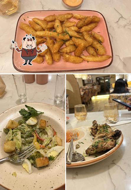 Food at Nebo Fête House