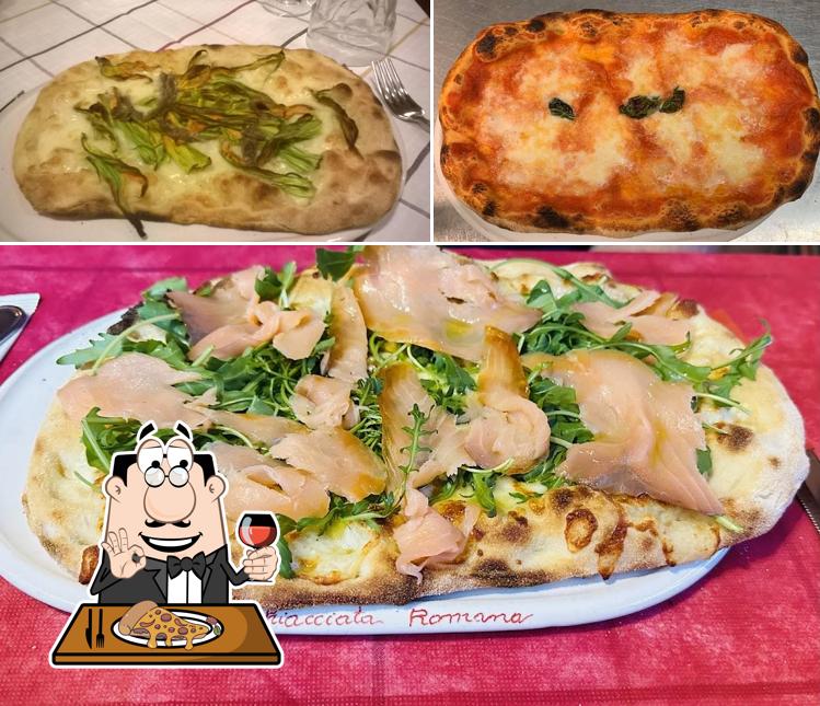 Ordina una pizza a Antica Schiacciata Osteria Romana