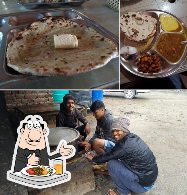 Food at Anshul Dhaba