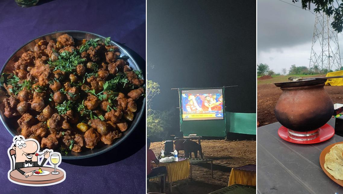 Food at Chandraview Dhaba