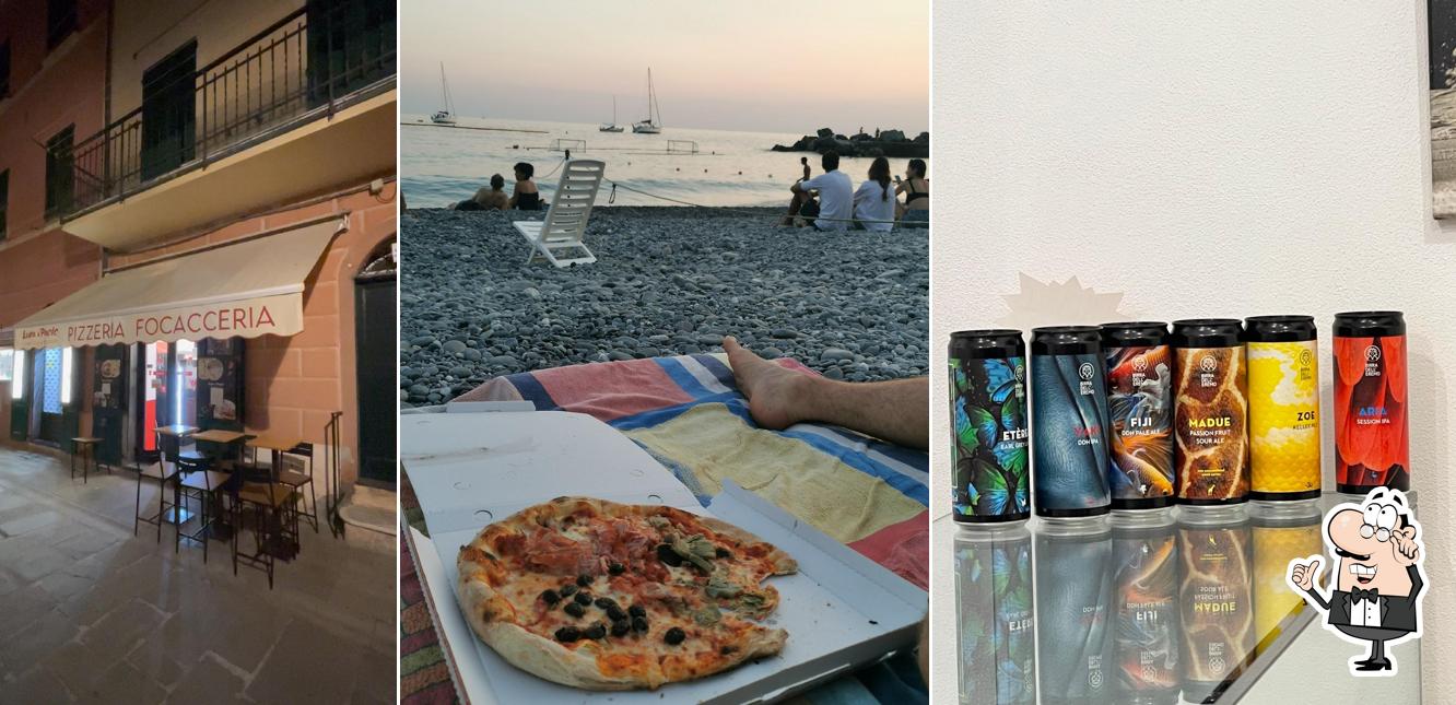 Gli interni di Da Luca e Paolo Camogli