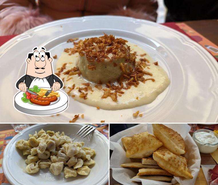 Platti al Osteria di Dozza