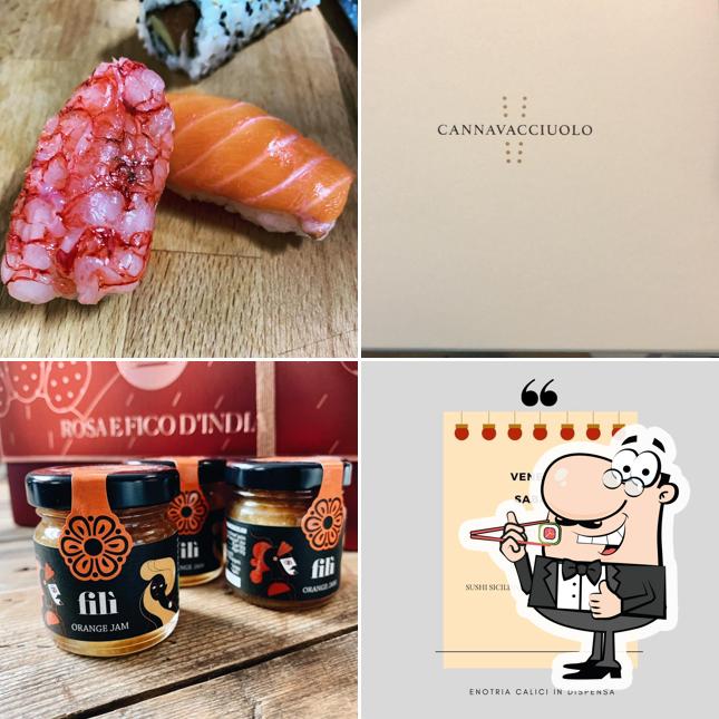 Scegli le diverse opzioni di sushi