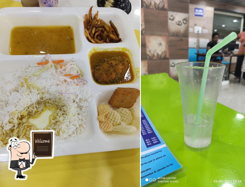 Here's a picture of IRCTC Canteen Bikash Bhawan