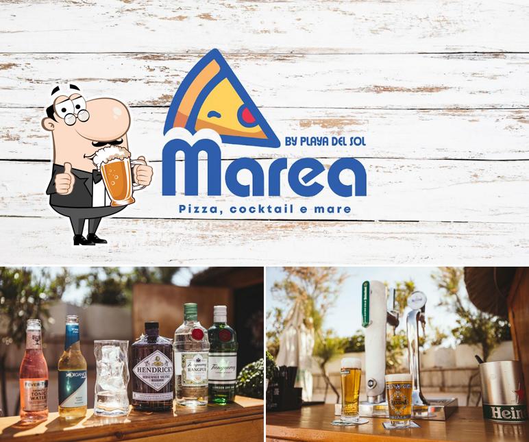 Puoi prenderti un rinfrescante bicchiere di birra chiara o scura