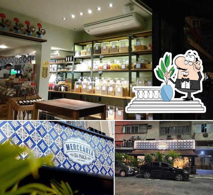 O exterior do Mercearia da Praça