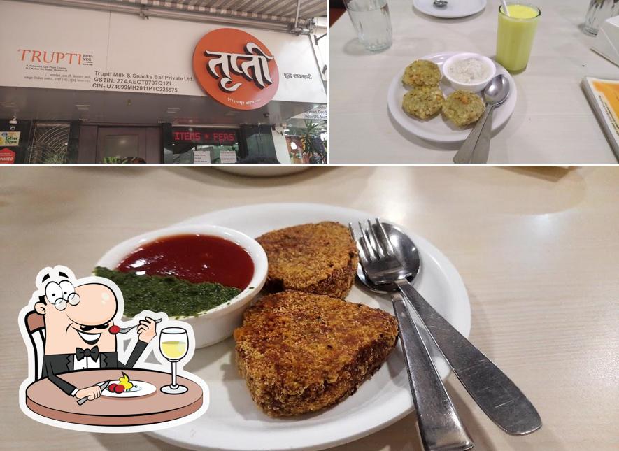 The photo of Trupti Milk And Snacks Bar Pvt. Ltd.’s food and exterior