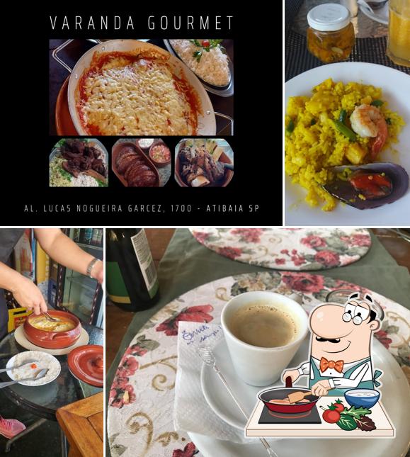 Curry de frango em Varanda Gourmet