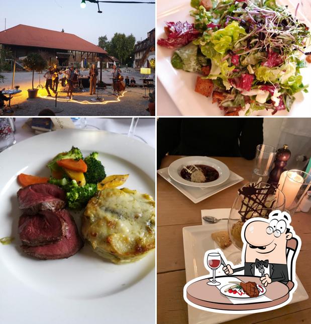 Prova i un pasto a base di carne a Zum Schloss