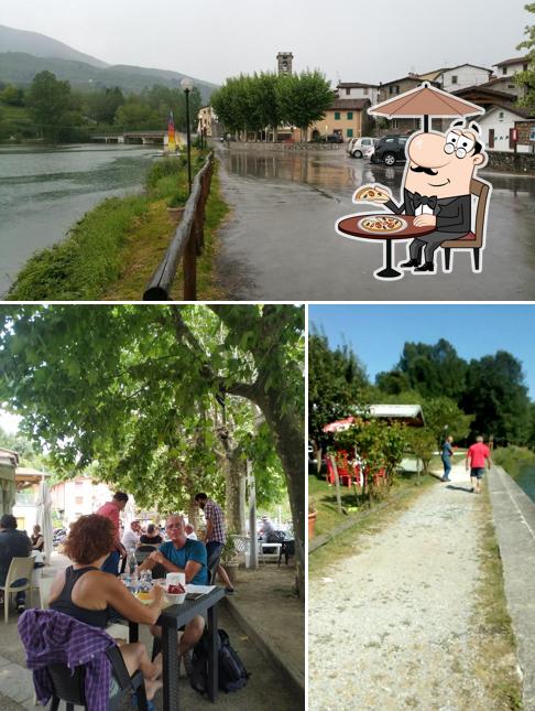 Gli esterni di Il ristoro sul lago