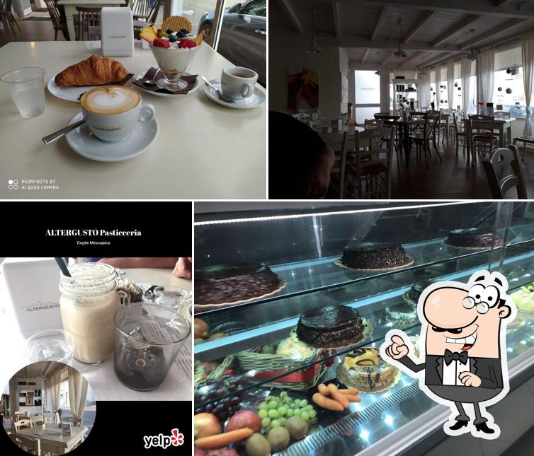 Gli interni di Alter Gusto - Bar Pasticceria