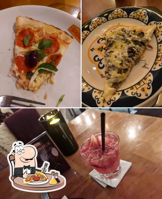 Experimente pizza no Soggiorno Pizzaria