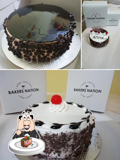 Chocolate cake at BAKERS NATION