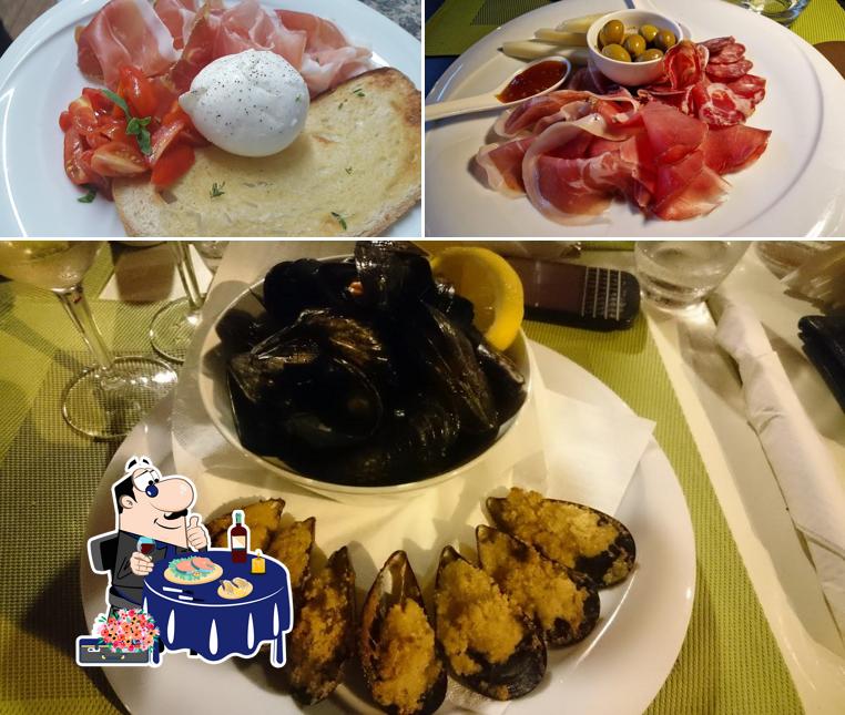 Sashimi al Pizzeria Ristorante Caminera
