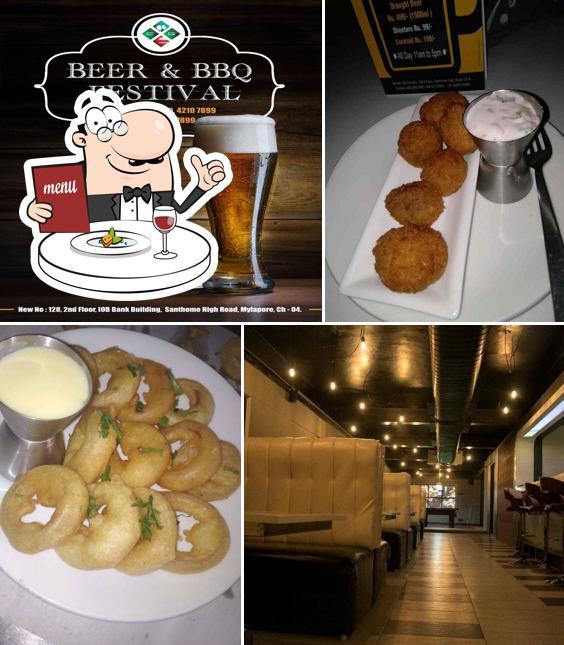 Food at Chill & Grill