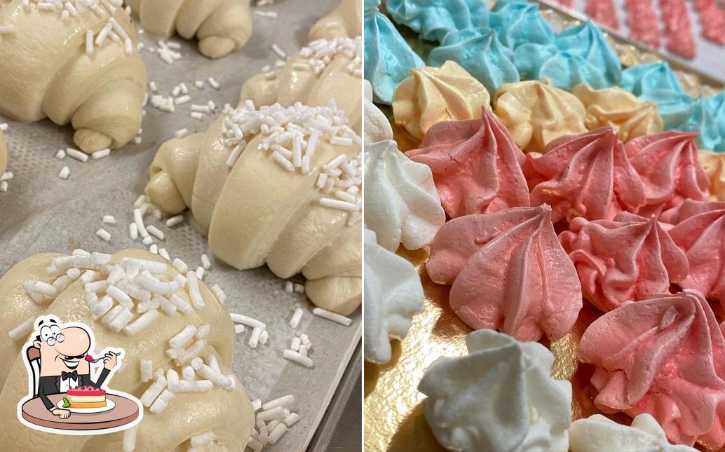 MILLEVOGLIE serve un'ampia selezione di dessert