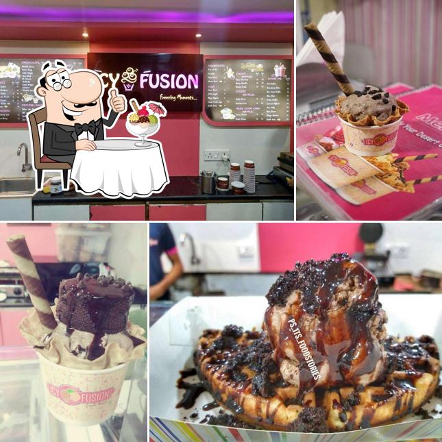 Don’t forget to try out a dessert at Icy Fusion