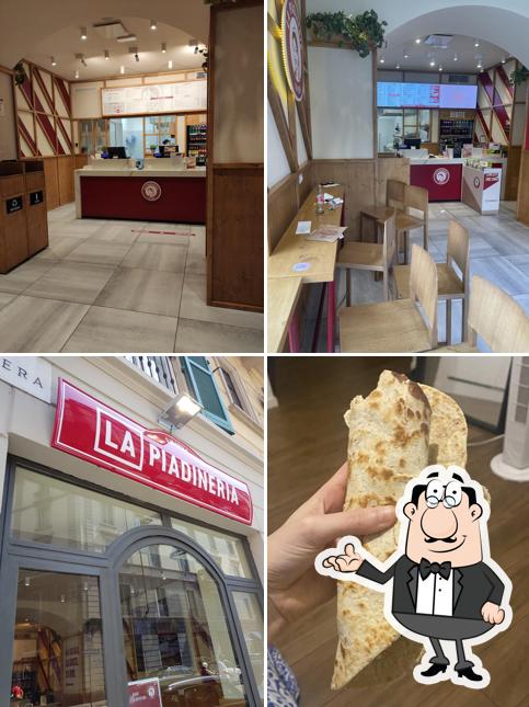 Gli interni di La Piadineria