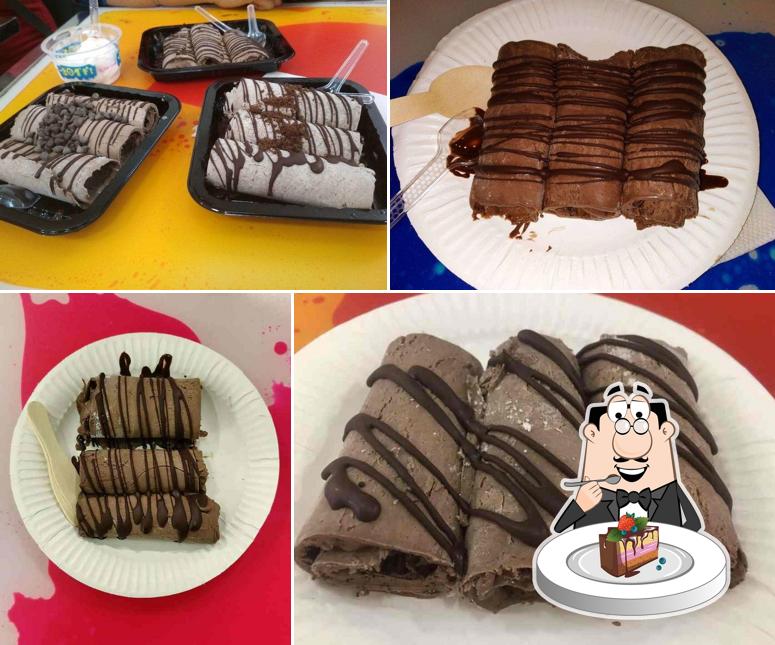 Chocolate cake at Minus 301°F