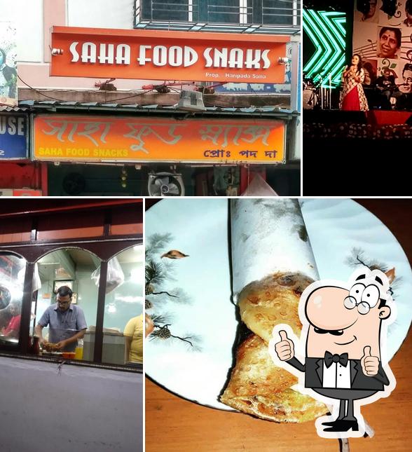 Look at the pic of Saha Food Snacks