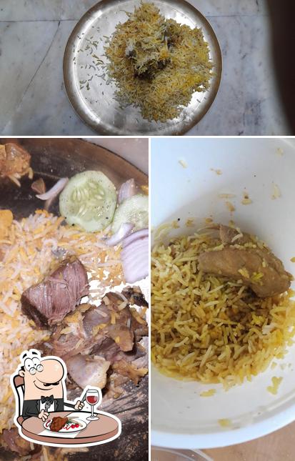 Order meat meals at Akram's Biryani
