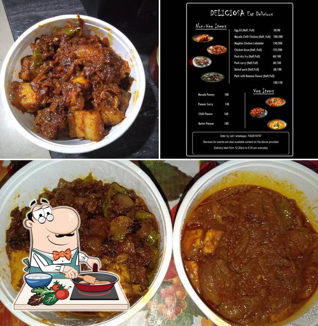 Chicken curry at Deliciosa