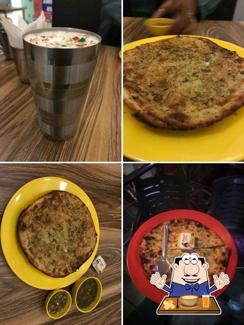 Food at Krunchy Kulcha
