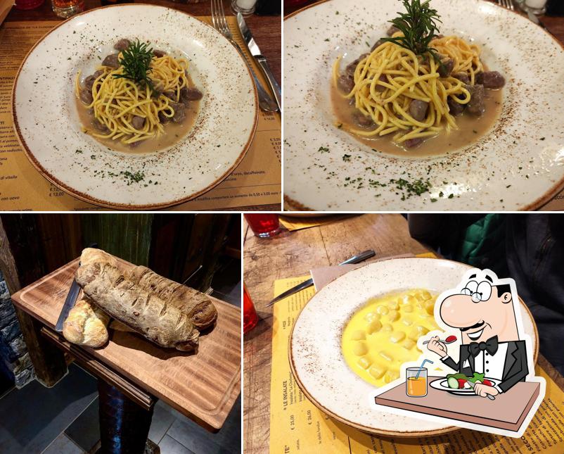 Spaghetti al Ristorante La Clochette