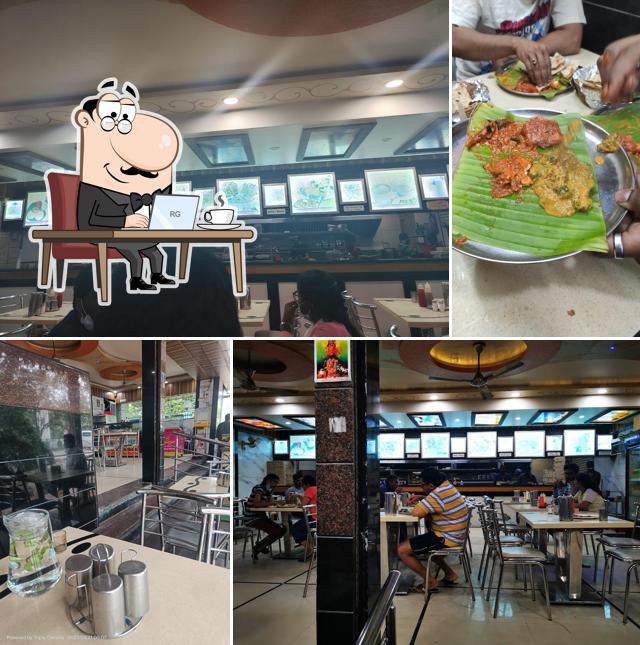 The interior of New Udupi Grand