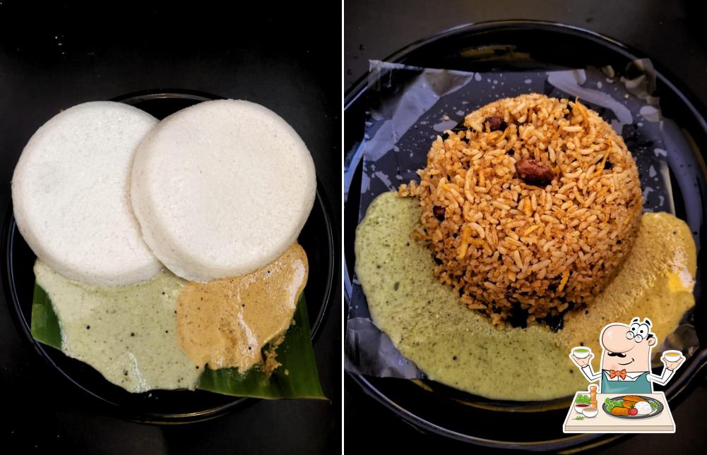 Food at Prasad's Thatte Idly Mane