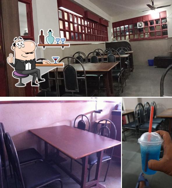 The interior of Sabka Dine