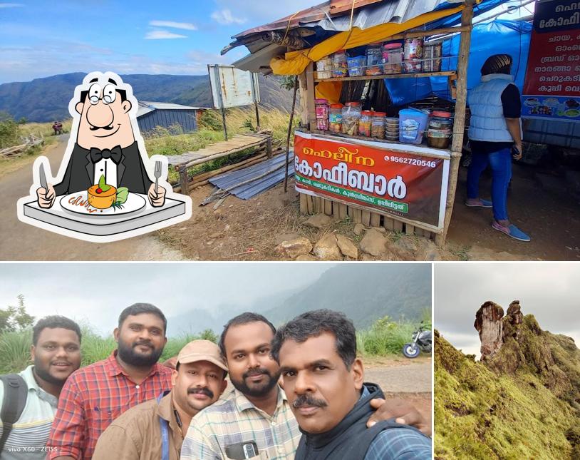 Among different things one can find food and exterior at Tea & Snacks