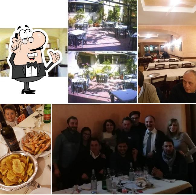 Gli interni di Trattoria Sellari
