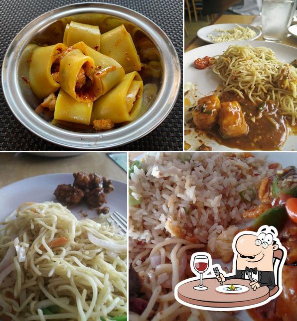 Food at Shangrila Restaurant