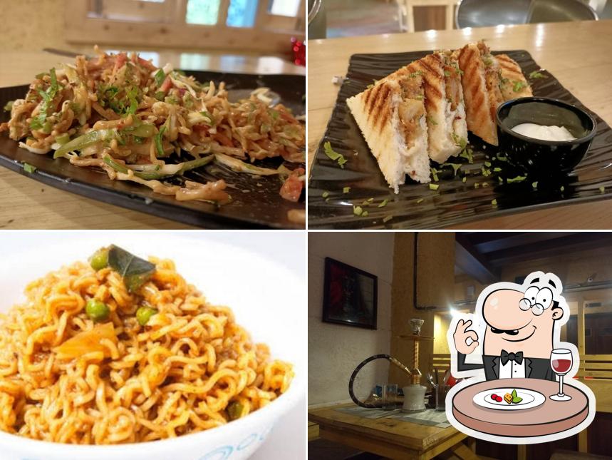 Food at The Arabica Cafe