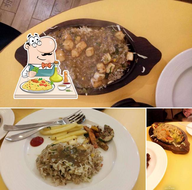 Food at The Sparrow Cafe