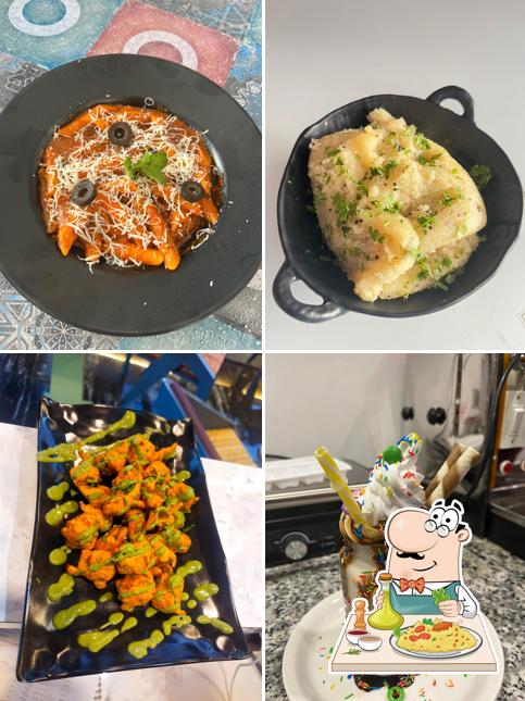 Food at The Street Cafe