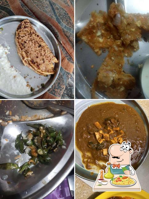 Food at Punjabi Dhaba