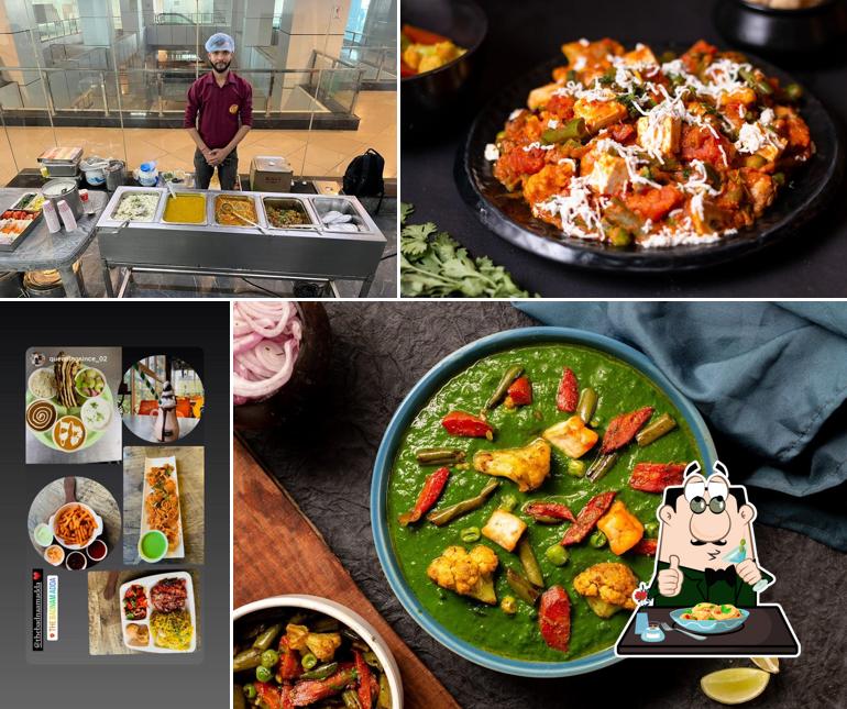Food at The Badnaam Adda TBA Pure Veg Best Restaurant in Greater Noida