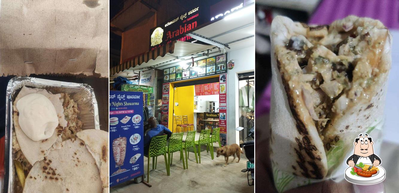 Meals at Arabian Nights Shawarma