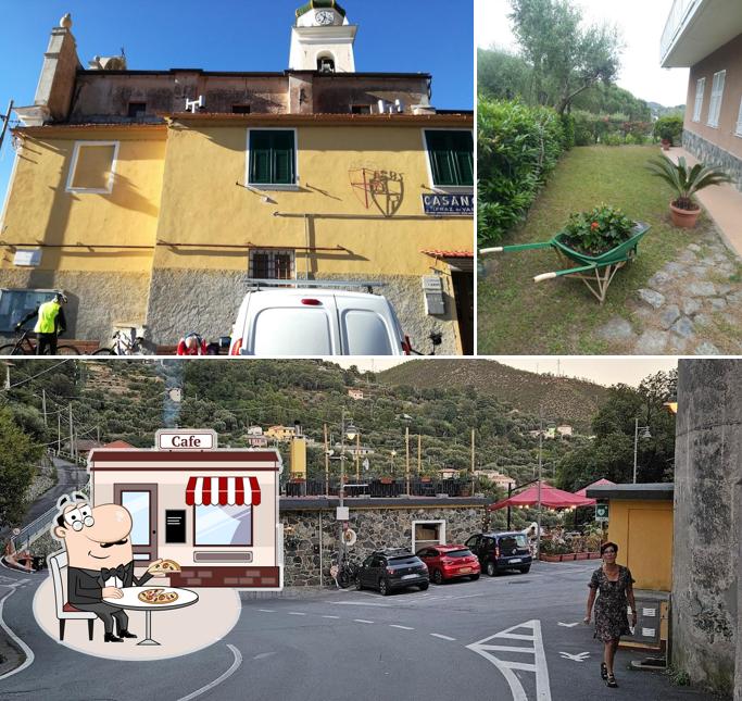 Puoi goderti l'aria fresca dal dehors di Bar Ristorante Pizzeria Casanova