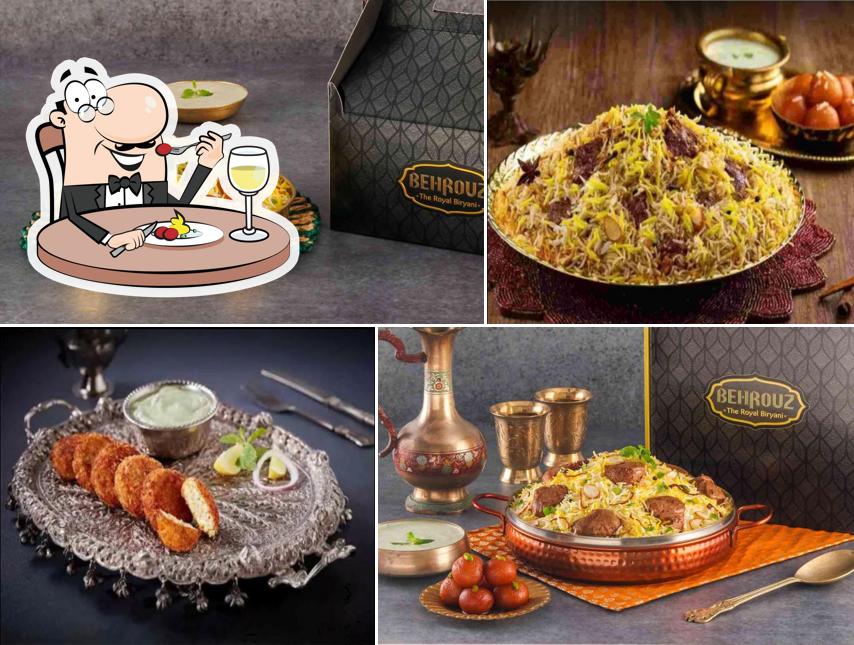 Food at Behrouz Biryani Vijay Nagar Mys