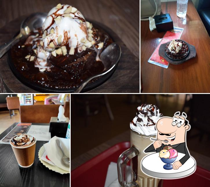 Order one of the sweet dishes