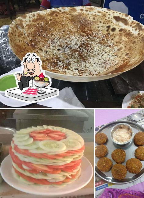 Gazebo serves a range of sweet dishes