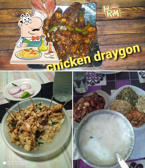 Food at Hotel Raj Mahal