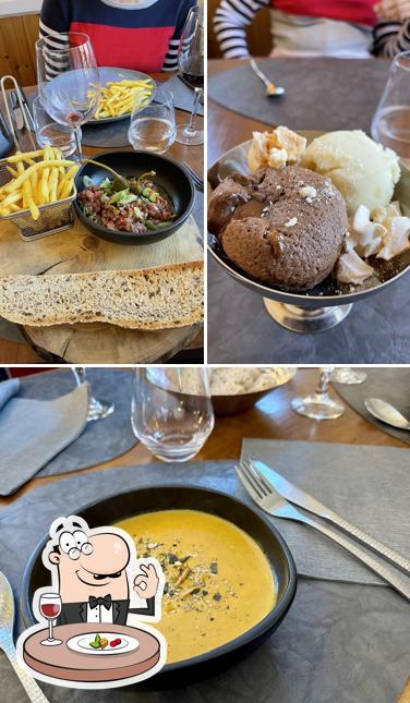 Cibo al Les Chenevières Restaurant