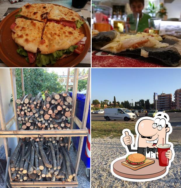 Prenditi un hamburger a Pizzeria Il Fornaretto