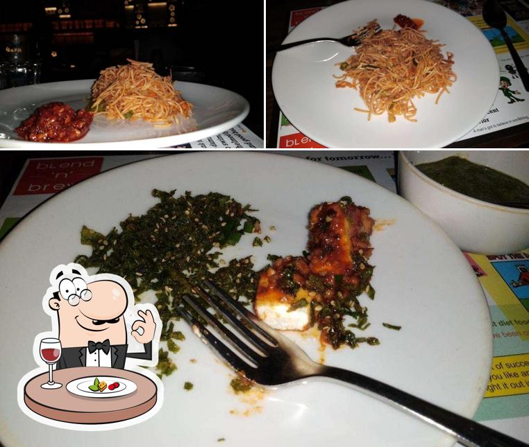 Food at Blend N Brew